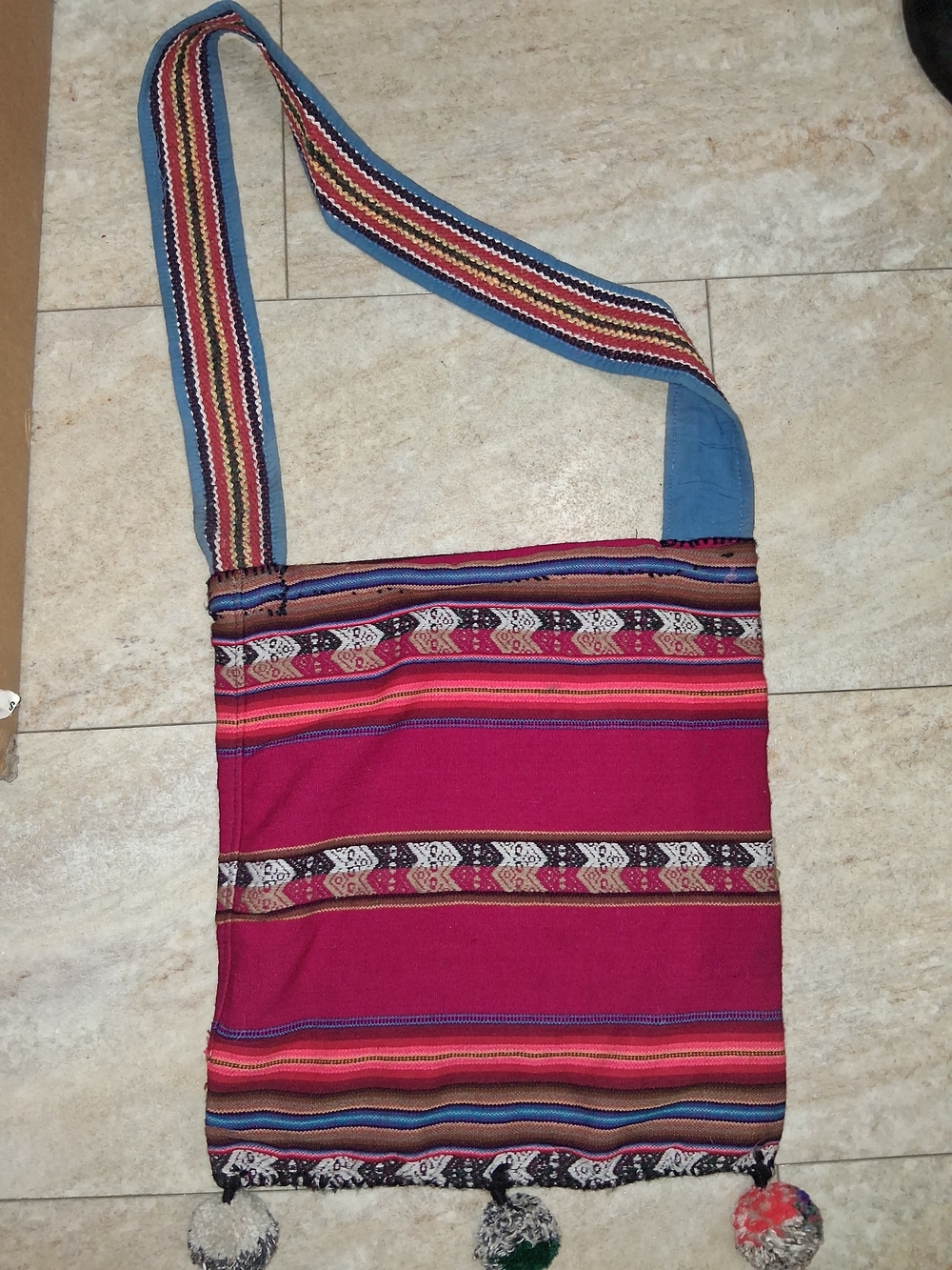 Handwoven Crossbody Bag - Made By Indigenous Designer In Andes Mountains